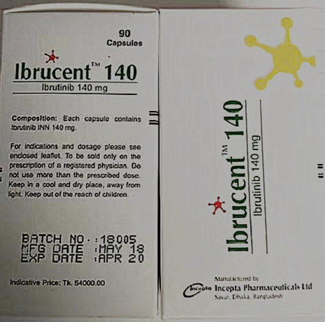 依鲁替尼（Ibrutinib）/Emlutini